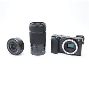 う*ん様 美品！SONY α6000 ダブルズームレンズキット ILCE-600 レンタル] ソニー α6000 ダブルズームレンズキット ミラーレス