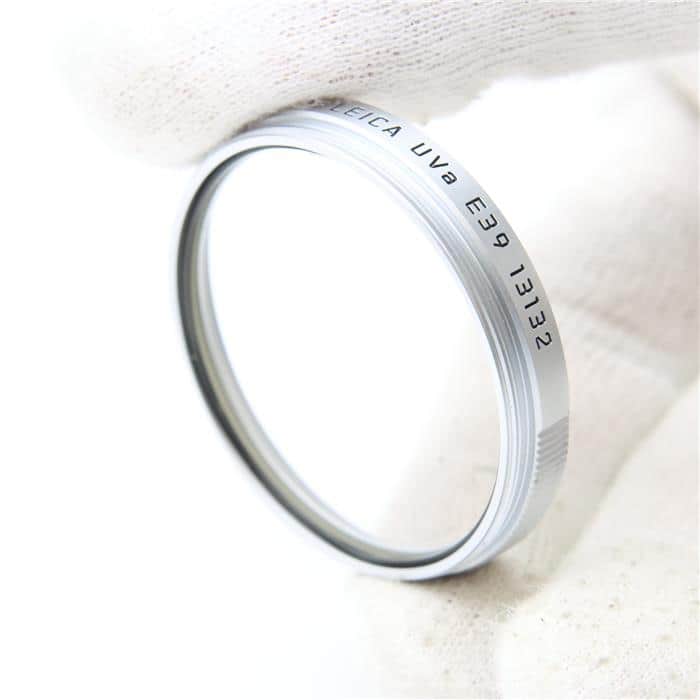 ライカ フィルター E39 UVA II 保護用 39mm シルバー | Leica E39 39mm UVa II ガラスフィルター ブラック | Leica