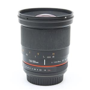 SAMYANG F1.8/20mm ED AS UMC キヤノンEFマウント SAMYANG 20mm F1.8 ED AS UMC キヤノンEFマウント｜新品通販フジヤカメラ