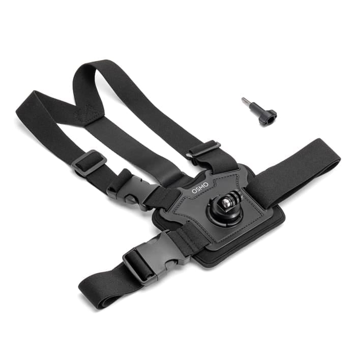 【訳あり】DJI OSMO ACTION チェストマウント ハーネス付　ケース付 訳あり】DJI OSMO ACTION チェストマウント ハーネス付 ケース付