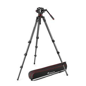 Manfrotto (マンフロット) 504Xビデオ雲台+536カーボン三脚 MVK504XCTALL メイン