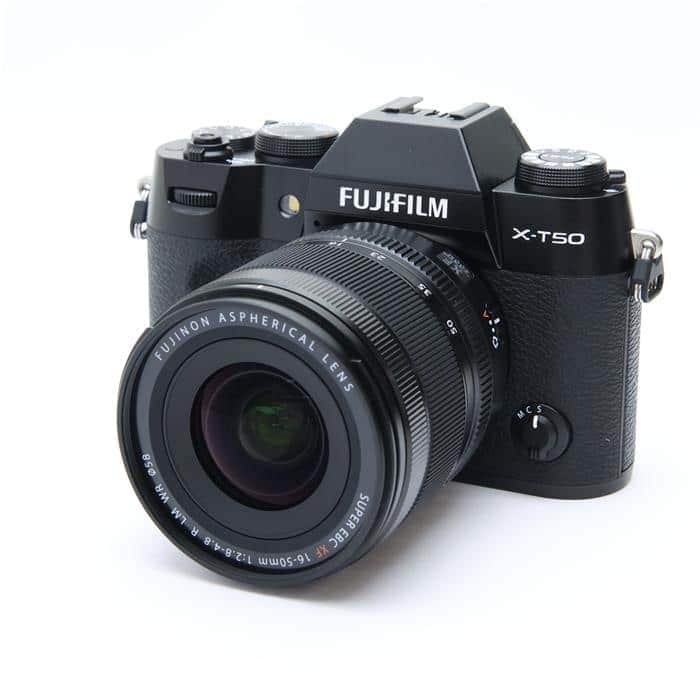 富士フイルム -  FUJIFILM XC16-50mm F3.5-5.6 OIS 中古)FUJIFILM (フジフイルム) X-T50 XF16-50mmレンズキット