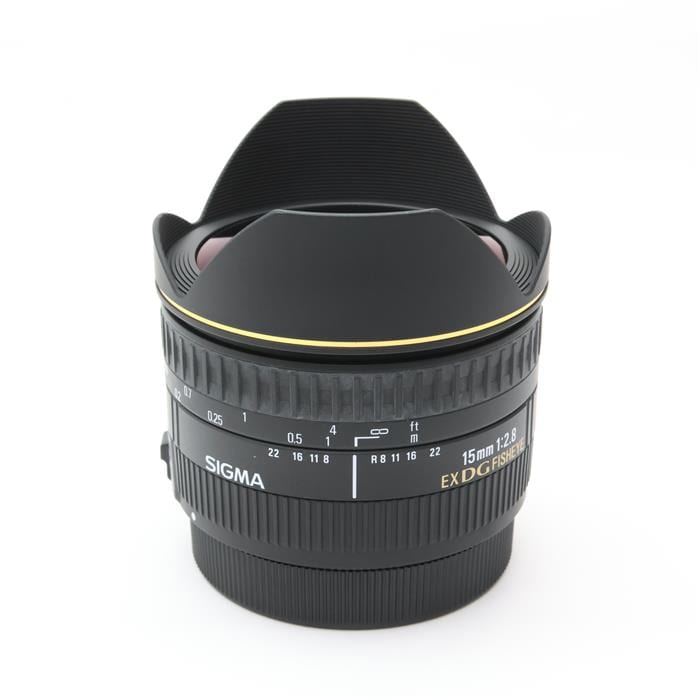 SIGMA - 【極美品】 SIGMA シグマ 15mm f2.8 EX DG FISHEYE 中古)SIGMA (シグマ) 15mm F2.8EX DG DIAGONAL FISHEYE