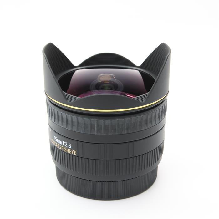 シグマ 15mm F2.8 EX DG FISHEYE (キヤノンEF用) 中古 中古)SIGMA (シグマ) 15mm F2.8EX DG DIAGONAL FISHEYE