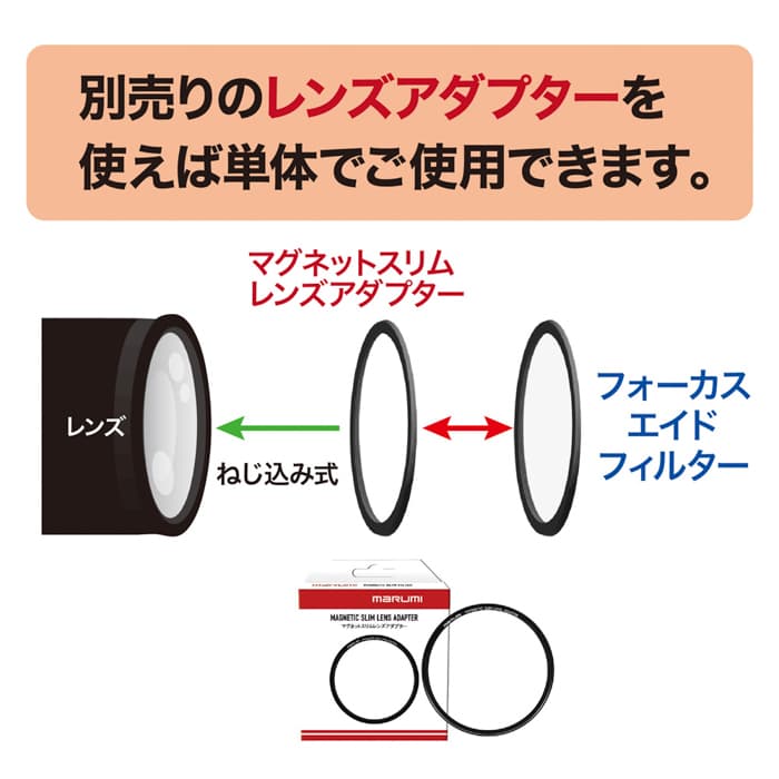 mediocrityさま専用 新品)marumi (マルミ) 82mm MAGNETIC SLIM FOCUS AID（商品ID