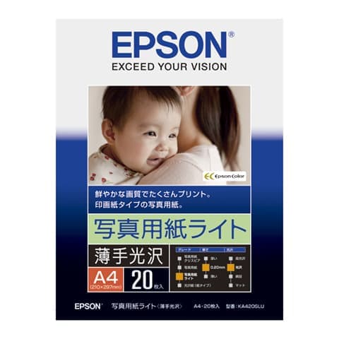 新品未開封　EPSON 写真用紙 A4 20枚 ×8セットおまけ有りPMマット紙 Amazon | エプソン EPSON 写真用紙[光沢] A3 20枚 KA320PSKR | フォト