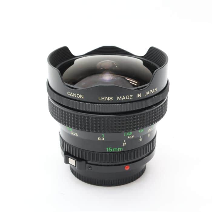 キャノンフィッシュアイレンズEF15ミリ2.8 フィッシュアイ FD15mm F2.8 S.S.C. - キヤノンカメラミュージアム
