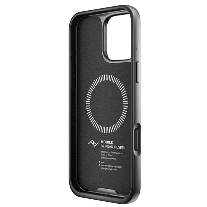 peak design - ピークデザインiPhone14ProケースチャコールM-MC-BB-CH-1 Amazon.co.jp: 【国内正規品】PeakDesign ピークデザイン