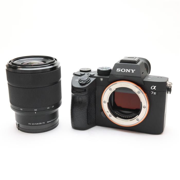 完動品 SONY α7III ズームレンズキット ILCE-7M3K ★即発送★ 新品)SONY (ソニー) α7III ズームレンズキット ILCE-7M3K（商品