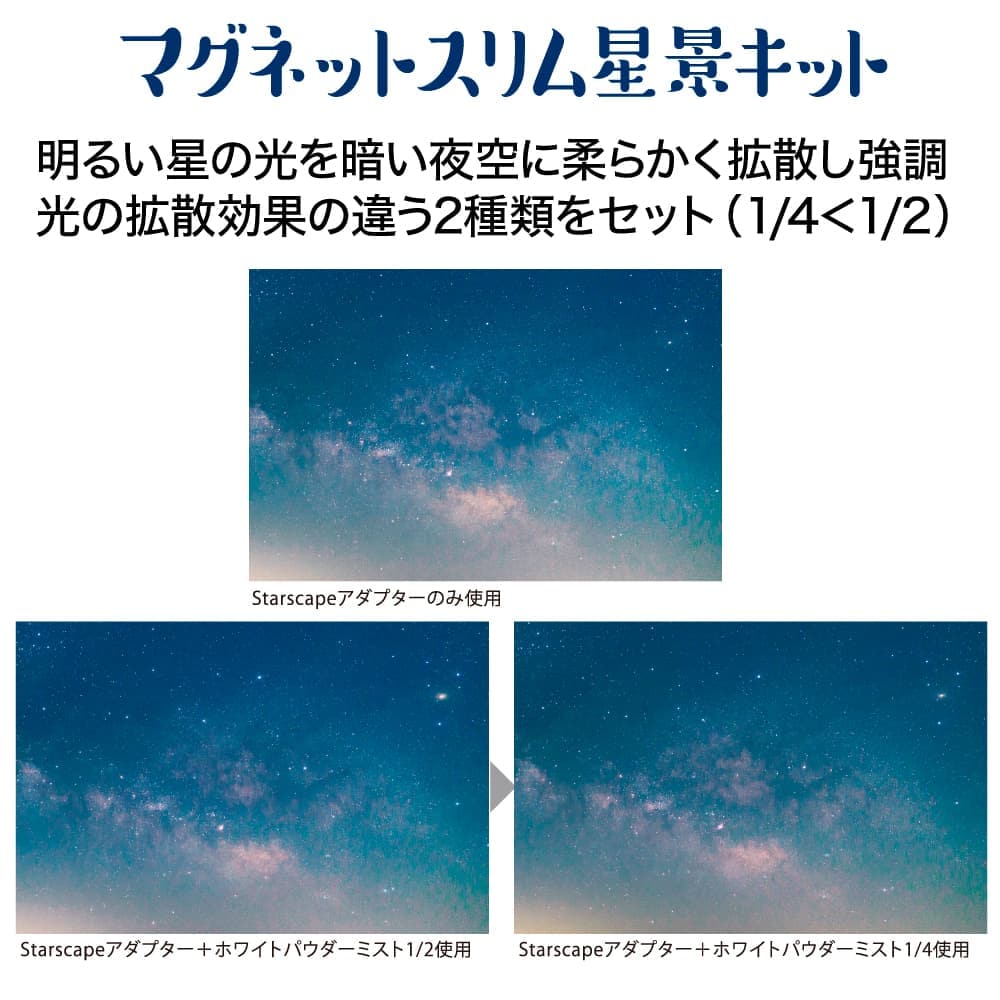 新品)marumi (マルミ) 82mm MAGNETIC SLIM StarScape KIT（商品ID