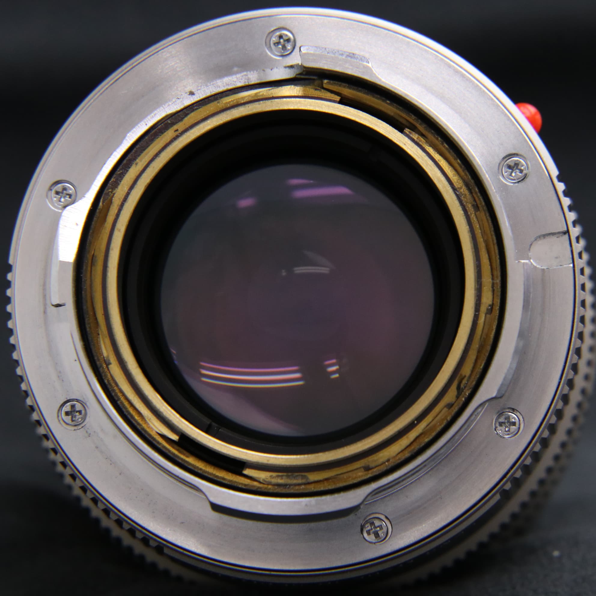 中古)Leica (ライカ) ズミルックス M50mm F1.4 フード組込 チタン