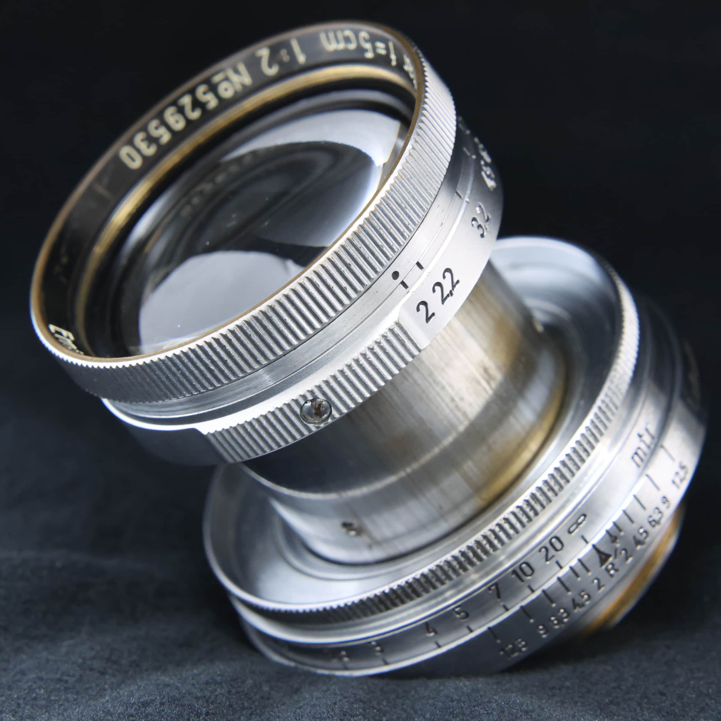 中古)Leica (ライカ) ズミター L50mm F2 コーティング無し (Luftwaffen