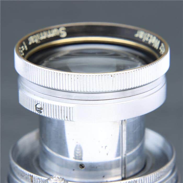 ズミター L50mm F2 コーティング無し (Luftwaffen-Eigentum刻印)