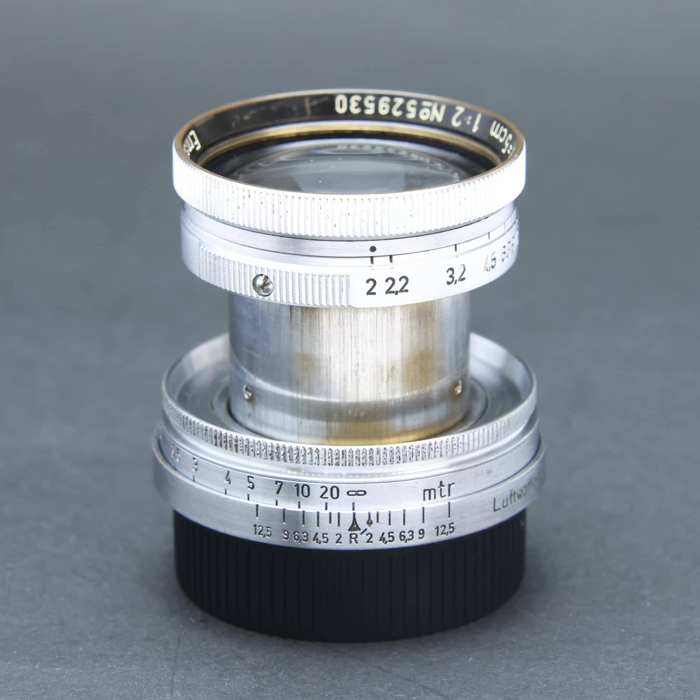 中古)Leica (ライカ) ズミター L50mm F2 コーティング無し (Luftwaffen