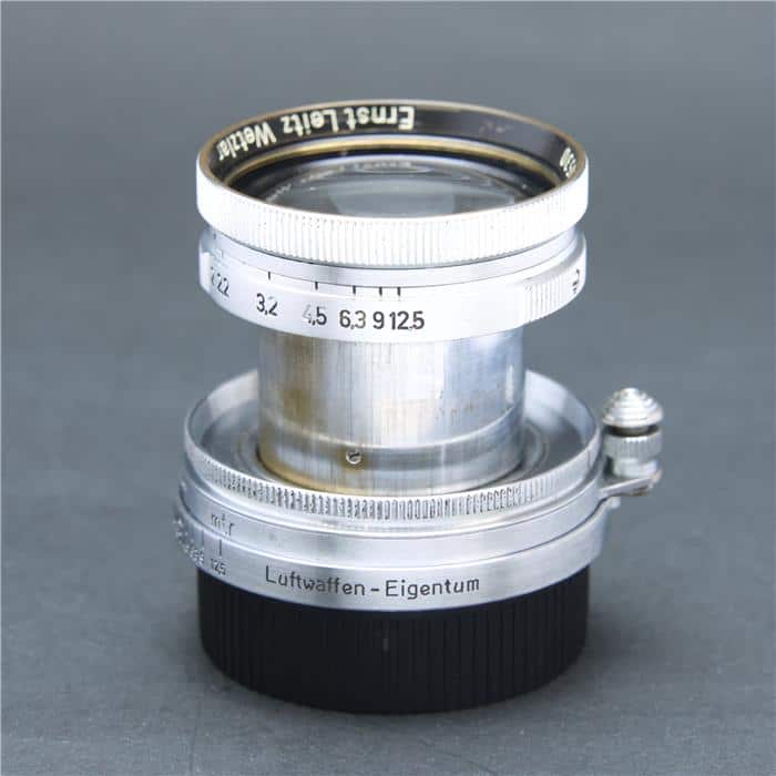 ズミター L50mm F2 コーティング無し (Luftwaffen-Eigentum刻印)