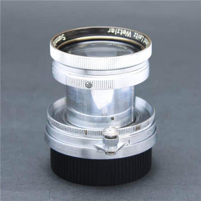 ズミター L50mm F2 コーティング無し (Luftwaffen-Eigentum刻印)