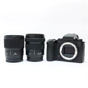 Panasonic LUMIX S5IIX ダブルレンズキット DC-S5M2XW ブラック