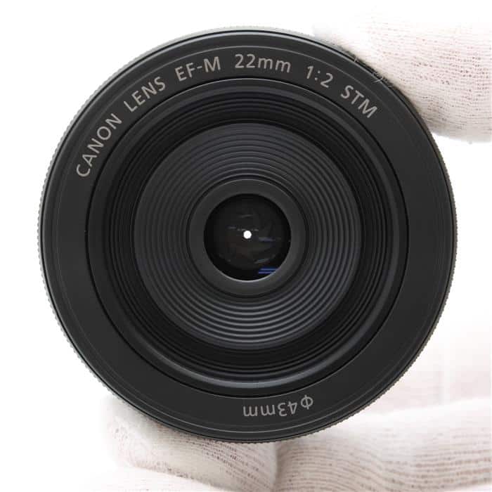【極美品】 キヤノン Canon EF-M 22mm F2 STM ブラック 販売終了】EF-M22mm F2 STM（グラファイト）:交換レンズ 通販
