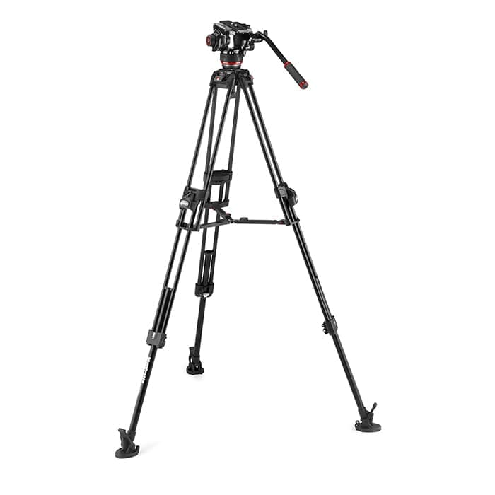 新品)Manfrotto (マンフロット) 504Xビデオ雲台+645FASTアルミ三脚