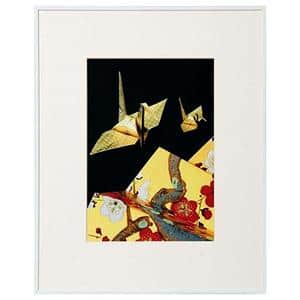 Kenko (ケンコー) アルミ額縁 画廊 A4 ガラス入り AGR-A4-WH ホワイト メイン