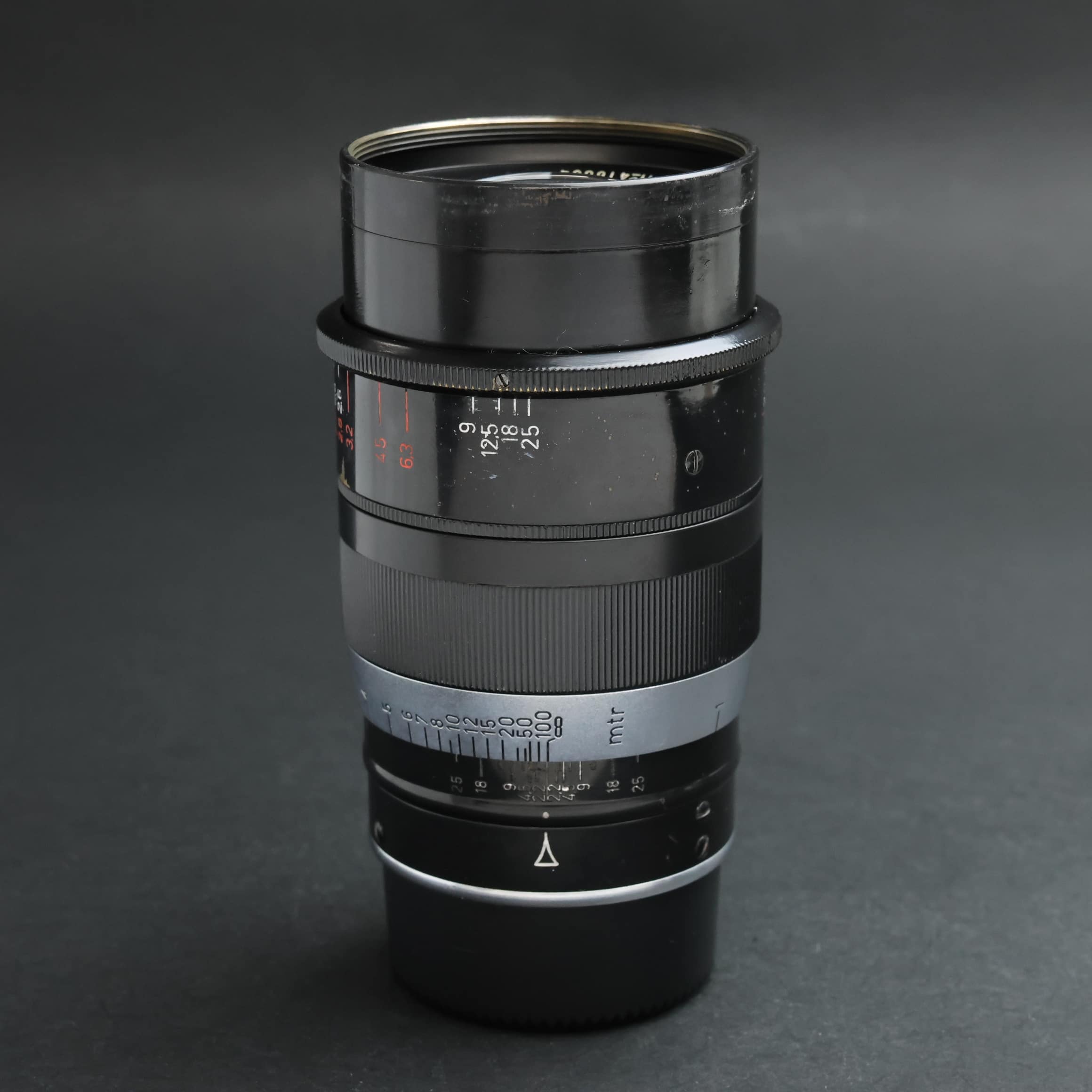 中古)Leica (ライカ) タンバール L90mm F2.2 専用フィルターフード付