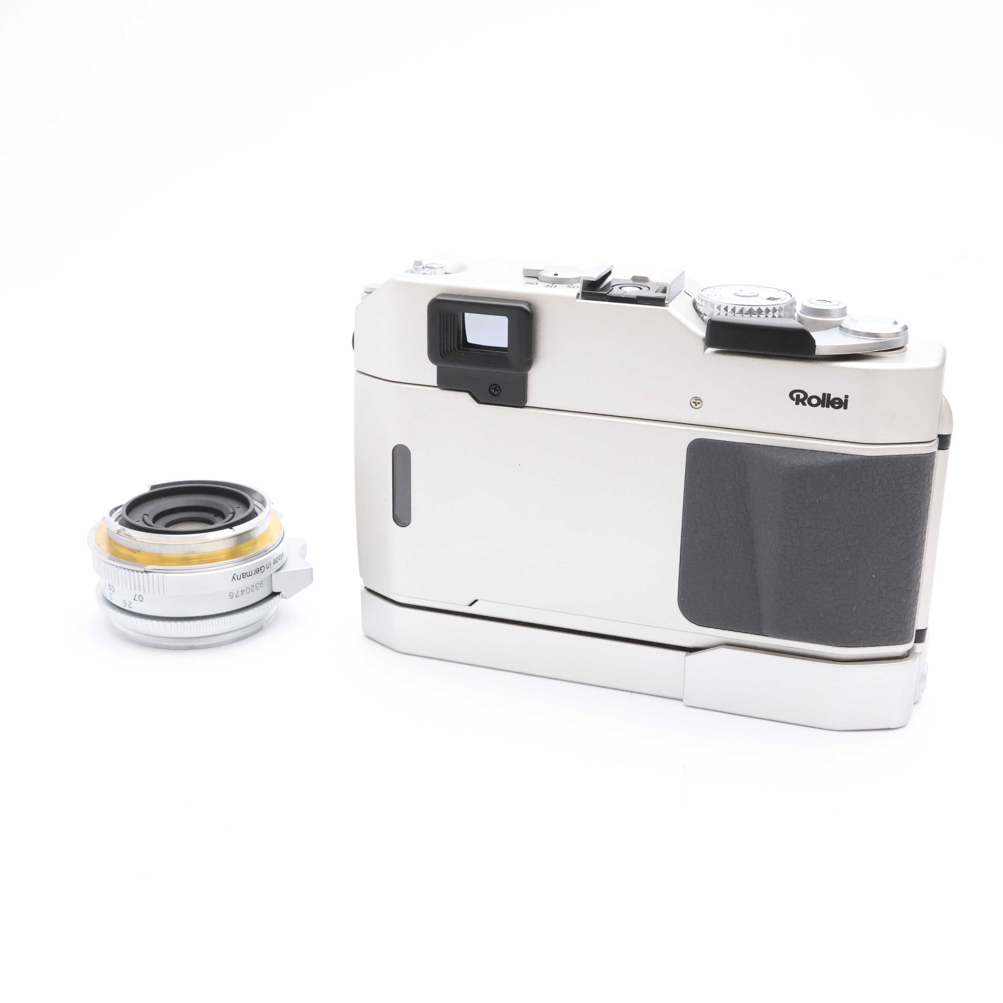 Rollei 35 RF ローライ フィルム カメラ 日本製 動作確認済 美品+ 中古)Rollei (ローライ) 35RFレンズセット シルバー（商品ID