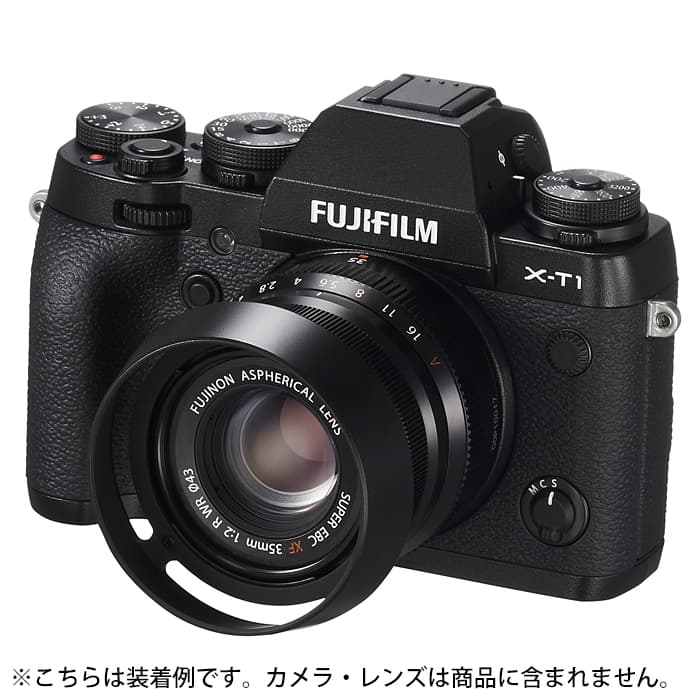 FUJIFILM XF23mm F2 純正フード付き LH-XF35-2