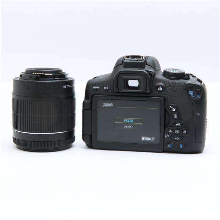 中古)Canon (キヤノン) EOS Kiss X8i EF-S18-55 IS STM レンズキット 