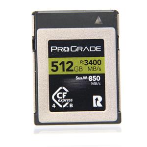 prograde digital (プログレードデジタル) cfexpress typeb gold 512gb