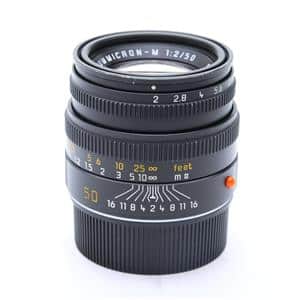 Leica (ライカ) ズミクロン M50mm F2.0 レンズフード組込 (6bit
