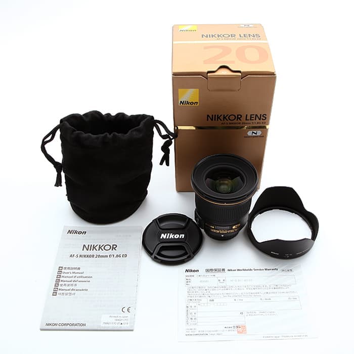 新品)Nikon (ニコン) AF-S NIKKOR 20mm F1.8G ED（商品ID