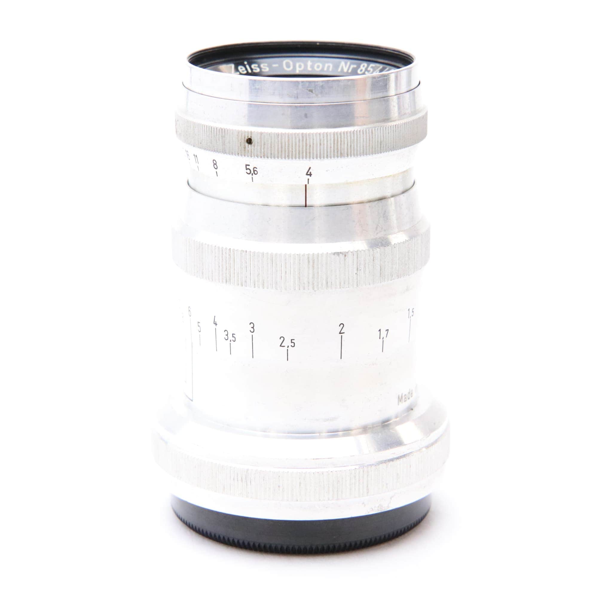 その他 ZEISS-OPTON Triotar 85mm F4 中古)ZEISS (ツァイス) Triotar 85mm F4 (Contax C) ※旧コンタックス