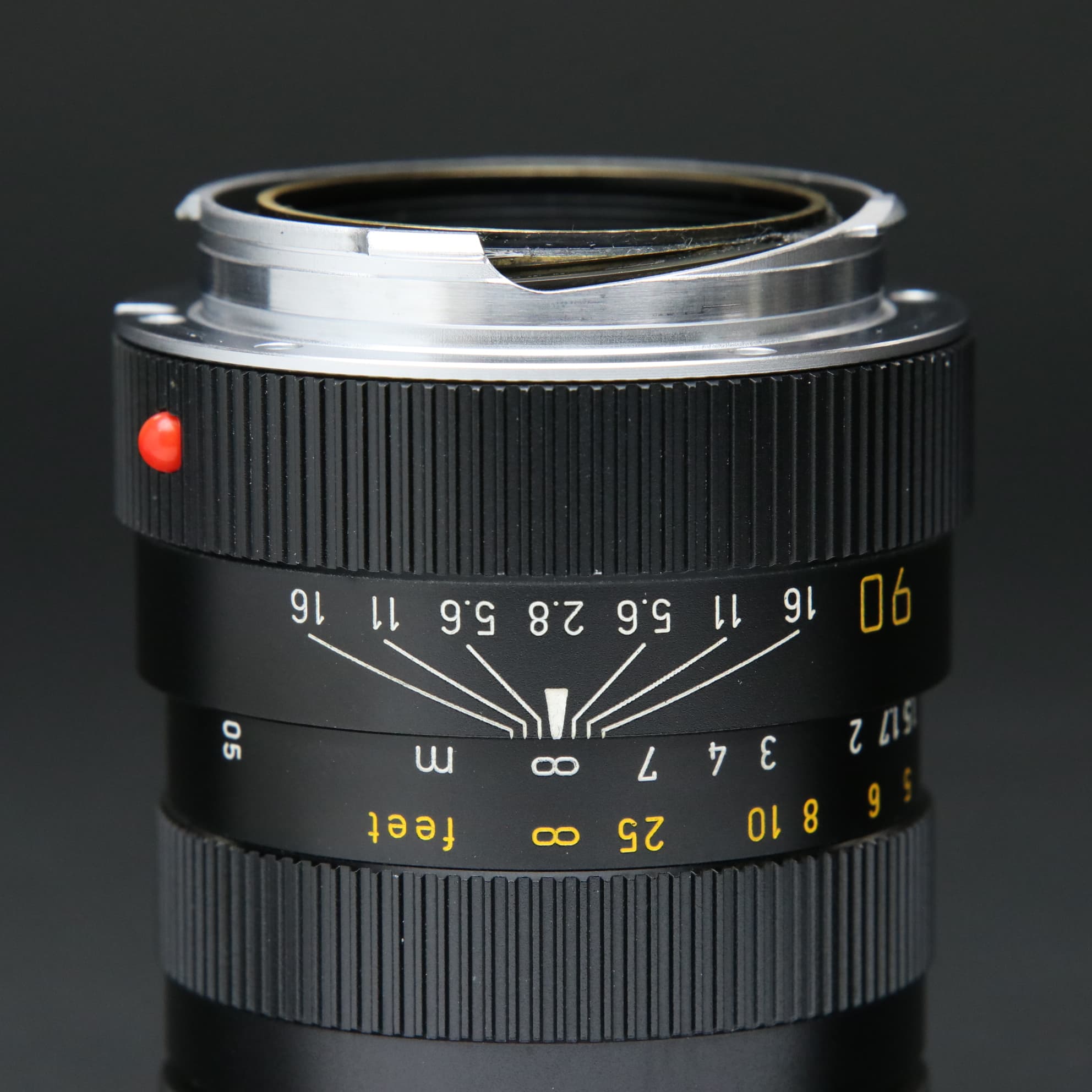 【純正オマケあり】Leica テレエルマリート M90mm F2.8 後期 中古)Leica (ライカ) テレエルマリート M90mm F2.8 後期 70周年記念