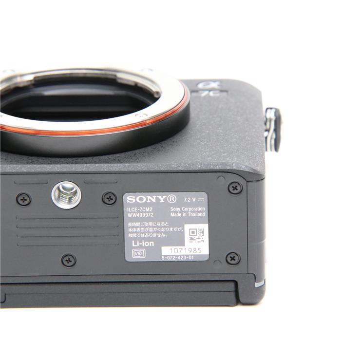 中古)SONY (ソニー) α7C II ボディ ILCE-7CM2 B ブラック（商品ID