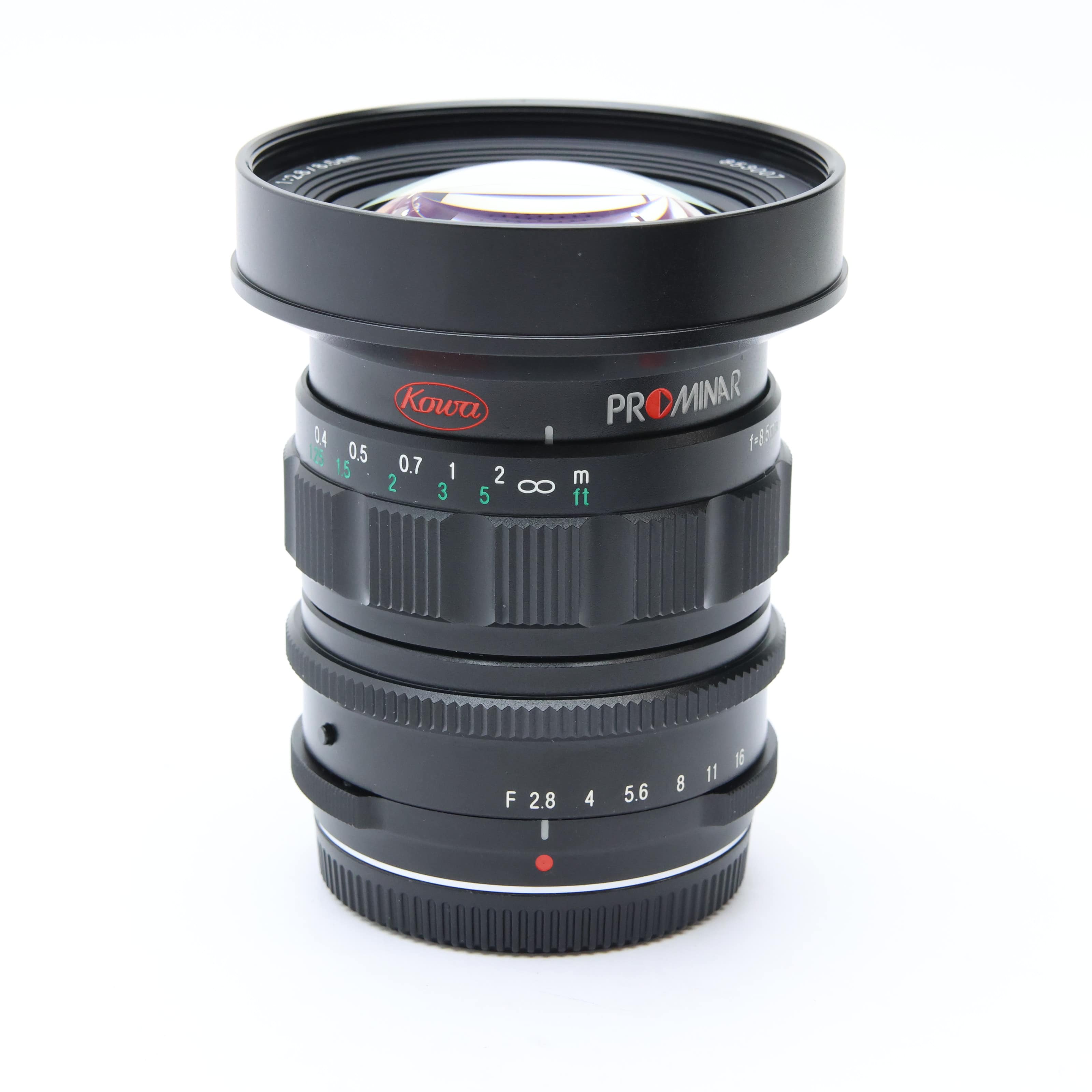 【中古】(コーワ) KOWA PROMINAR 8.5/2.8 ブラツク(マイクロフォーサーズ) 中古)KOWA (コーワ) PROMINAR 8.5mm F2.8（マイクロフォーサーズ用