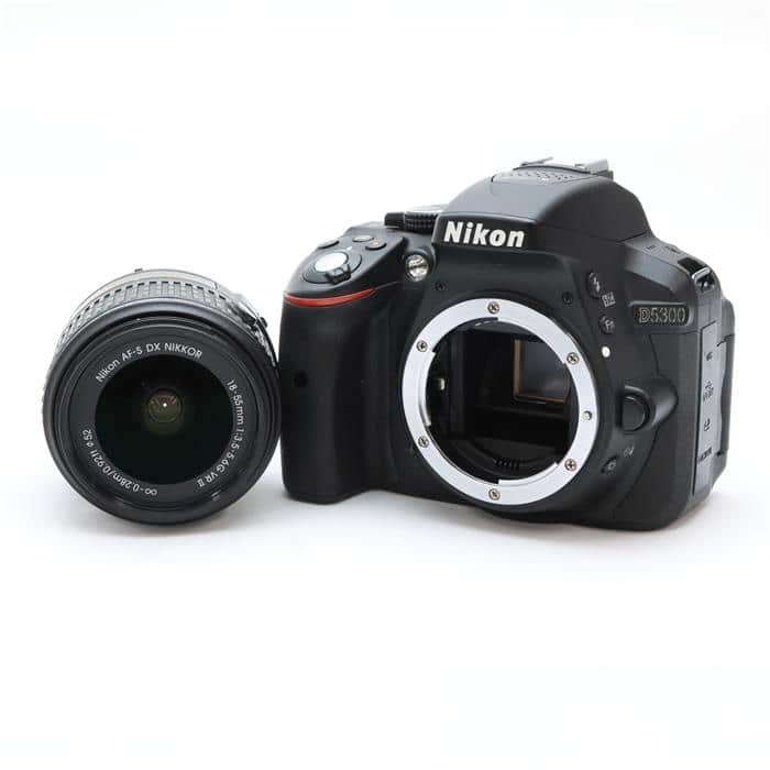 中古)Nikon (ニコン) D5300 18-55 VR II レンズキット ブラック（商品 