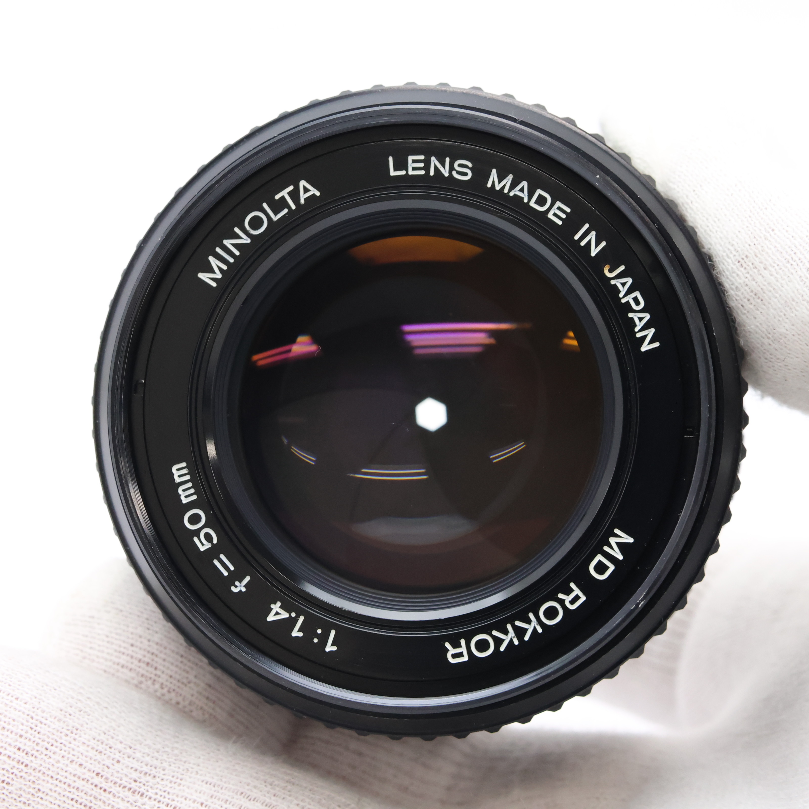中古)MINOLTA (ミノルタ) MD 50mm F1.4 ※MD ROKKOR 表記（商品ID
