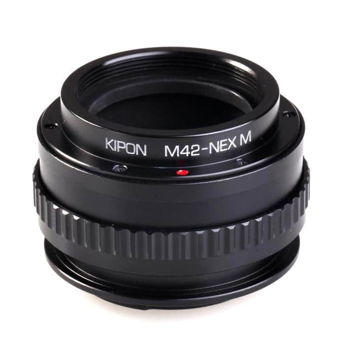 新品)KIPON (キポン) マウントアダプター M42レンズ/ソニーE 新品)KIPON (キポン) マウントアダプター M42レンズ/ソニーE