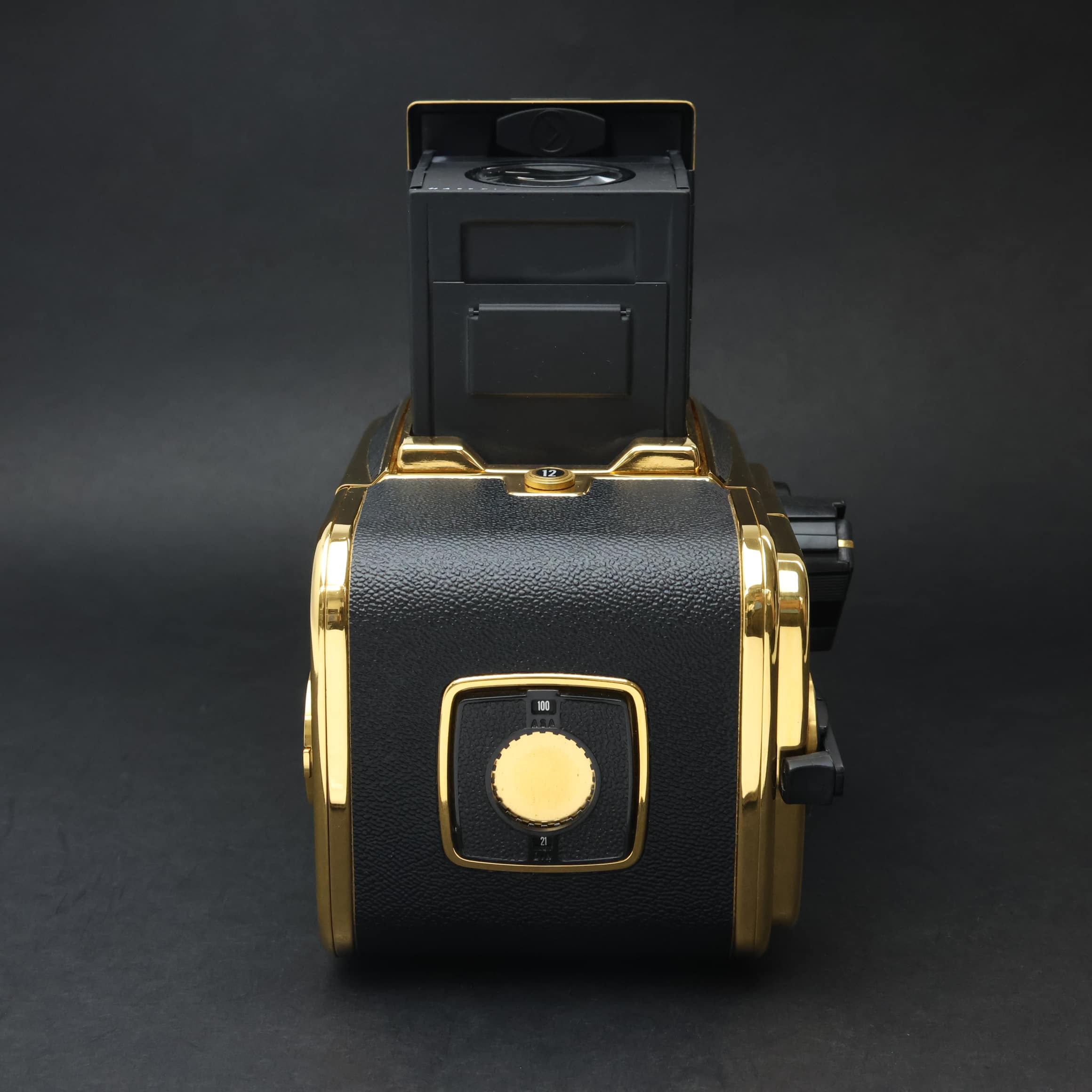 中古)HASSELBLAD (ハッセルブラッド) 500C/M ゴールド 標準セット(CF80