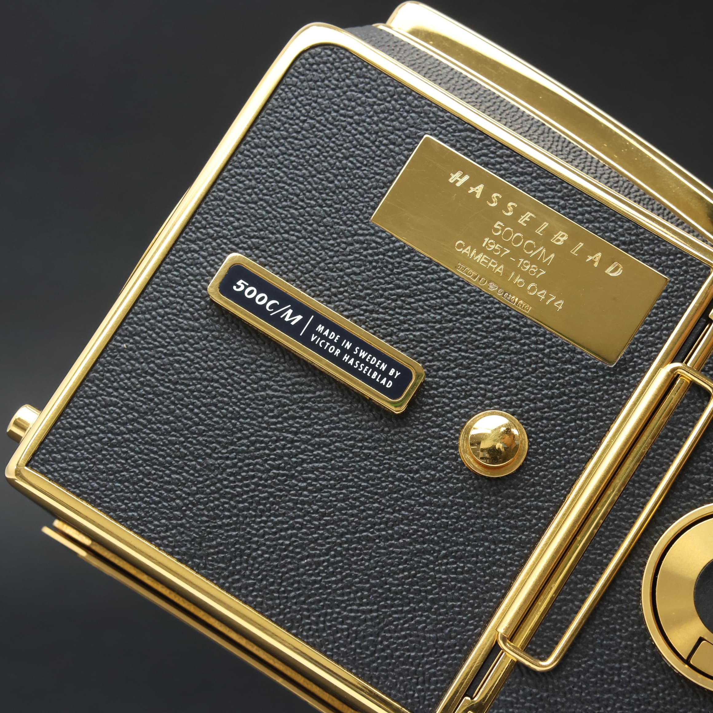 中古)HASSELBLAD (ハッセルブラッド) 500C/M ゴールド 標準セット(CF80