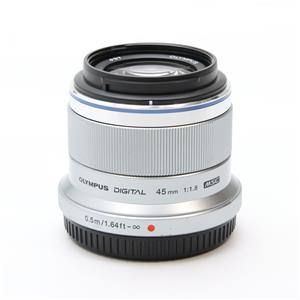 新品)OLYMPUS (オリンパス) M.ZUIKO DIGITAL 45mm F1.8 シルバー（商品