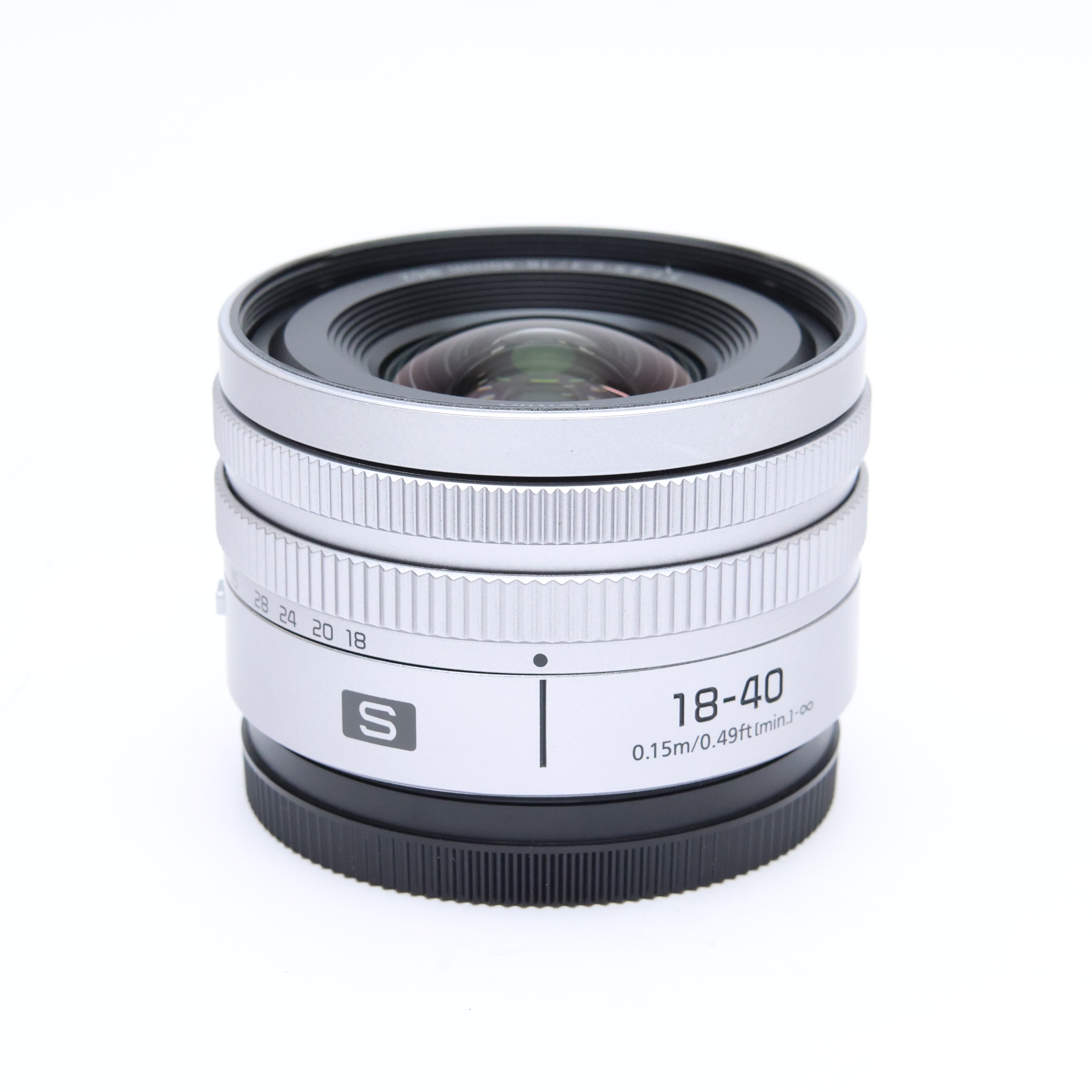 希少 LUMIX 18-40mm レンズ　シルバー 中古)Panasonic (パナソニック) LUMIX S 18-40mm F4.5-6.3 シルバー