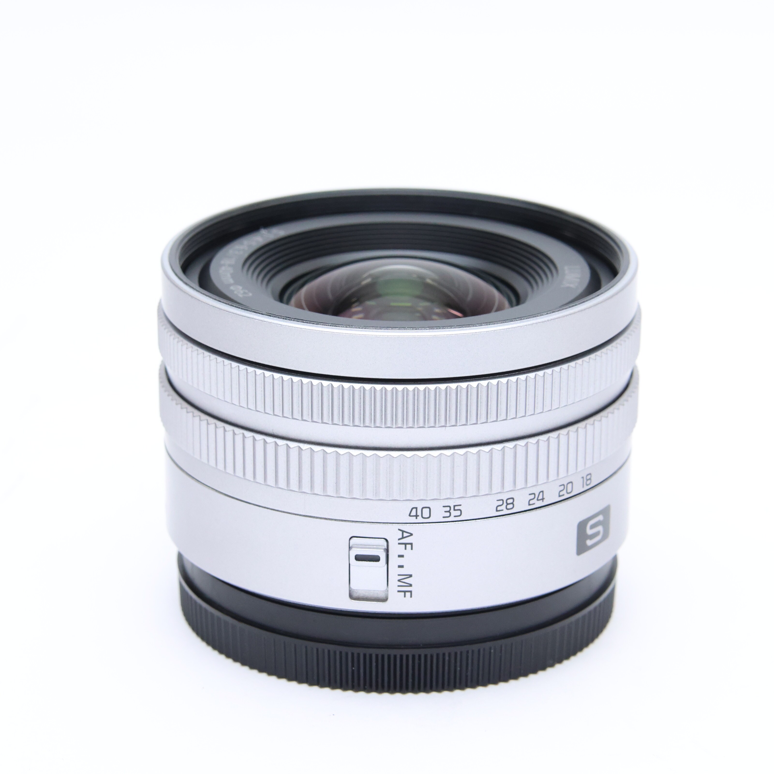 新古品 LUMIX パナソニック HFS35100[シルバー] カメラレンズ LUMIX G VARIO 35-100mm/F4.0-5.6 ASPH./MEGA O.I.S.