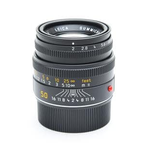 【極美品】ズミクロンM 50/2 E39 フード内蔵　現行品 極美品】ズミクロンM 50/2 E39 フード内蔵 現行品 新品)Leica (ライカ