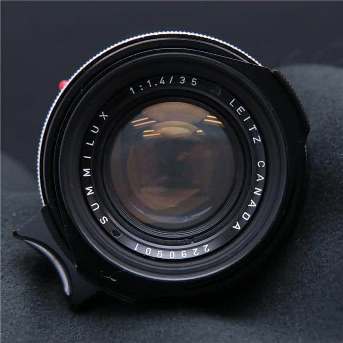 【美品】LEICA ズミルックス 35mm f1.4 2nd ストッパーなし 中古)Leica (ライカ) ズミルックス M35mm F1.4 2nd ストッパー付