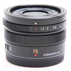 新品)Panasonic (パナソニック) LEICA DG SUMMILUX 15mm F1.7 ASPH. H 