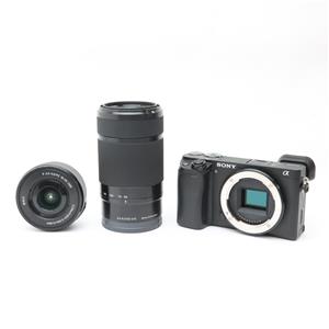 SONY α6400 ダブルズームレンズキット ILCE-6400Y ブラック」の商品