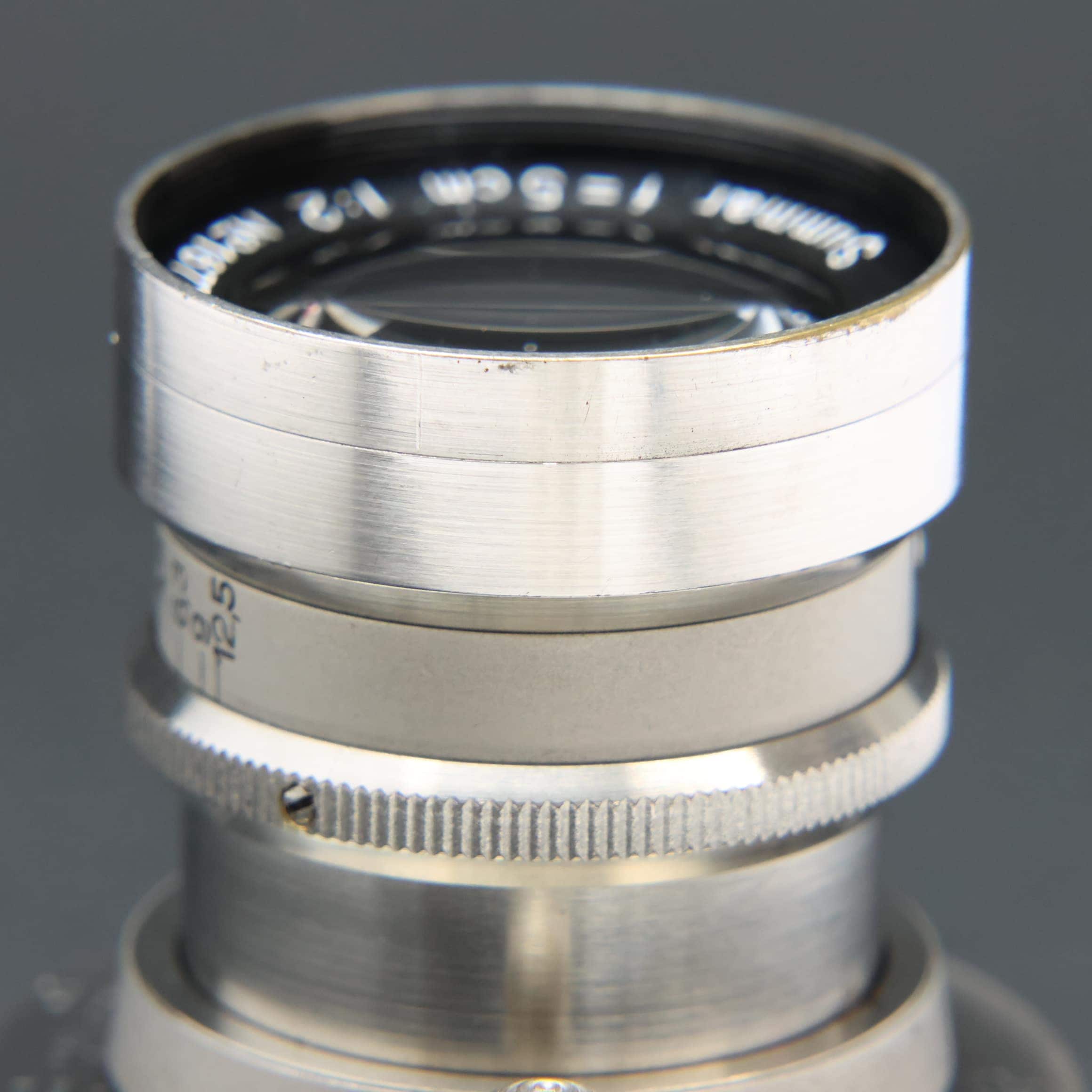 中古)Leica (ライカ) ズマール L50mm F2 固定鏡筒（ヒョットコ