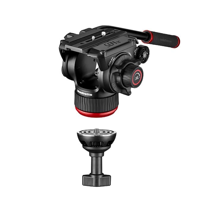 新品)Manfrotto (マンフロット) 504Xビデオ雲台+635FASTカーボン三脚