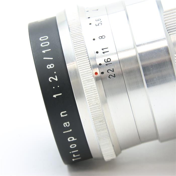 トリオプラン 100mm F2.8 (エキザクタ)